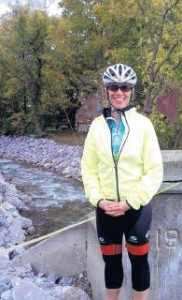 Joanie Griffin Biking in Vermont