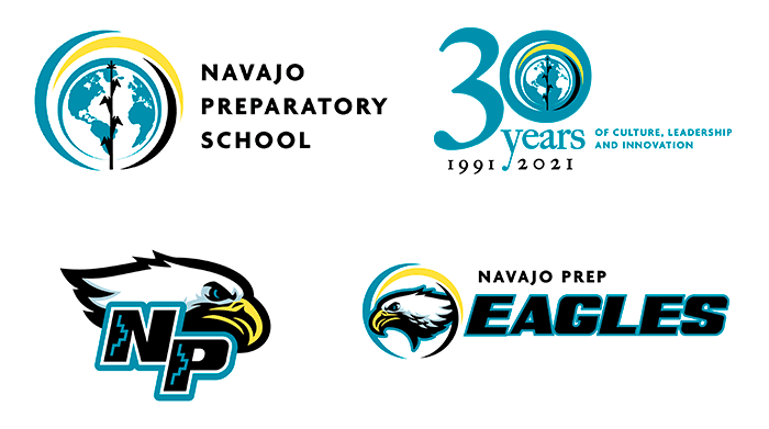 Logos for Navajo Prep